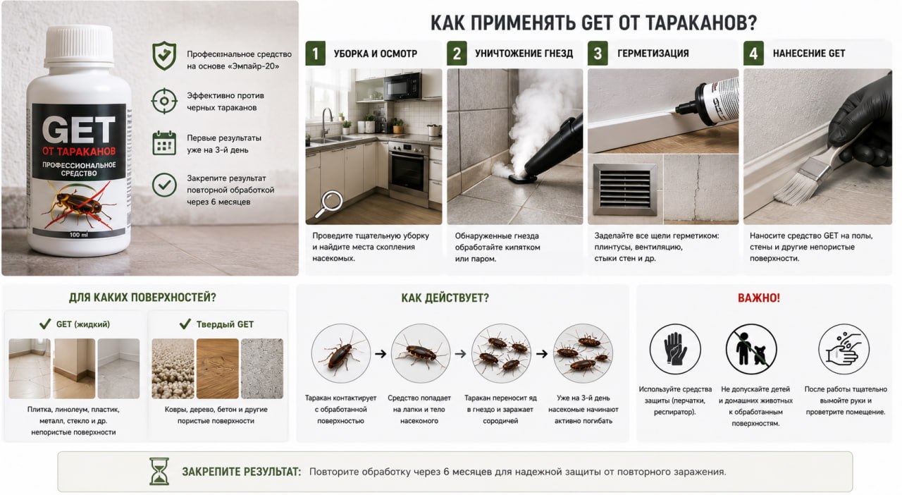 &laquo;Гетт&raquo; от тараканов
